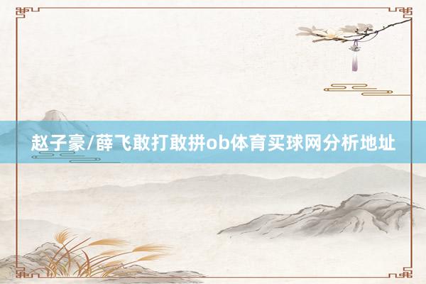 赵子豪/薛飞敢打敢拼ob体育买球网分析地址